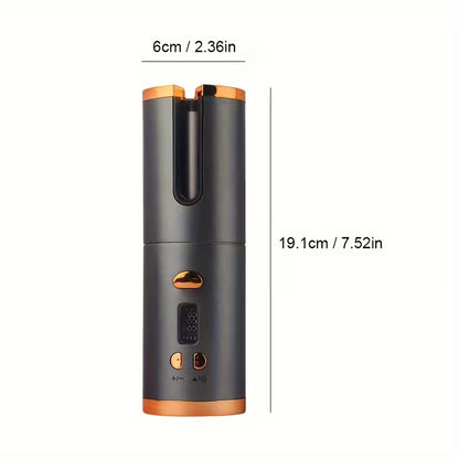 Automatic Wireless Hair Curler – USB Rechargeable, Portable Styling Tool🪻